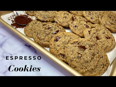 ESPRESSO COOKIES  Espresso Chocolate Chip Cookies