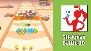 MAX LEVEL in Stickman Battle 3D  Game! screenshot 3