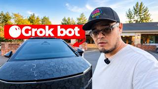 My TESLA is my WORKSTATION NOW: Grok Bot Update