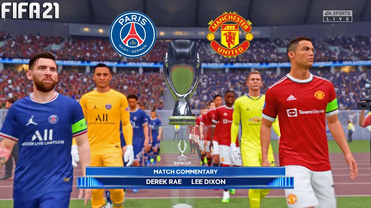 FIFA 21 PS5, Manchester United Vs PSG, Ft. Messi, Ronaldo