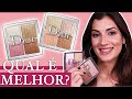 COMPARAÇÃO PALETAS DE ILUMINADORES DIOR BACKSTAGE | MAY DANCINI