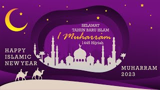 Selamat Tahun Baru Islam 1 Muharram 1445 Hijriah | Story WA