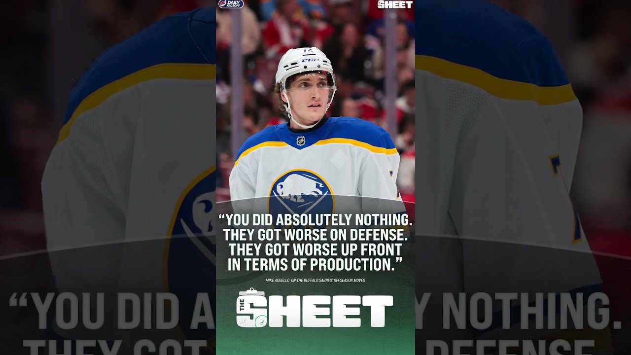 Mike Augello Questions the Sabres’ Offseason Moves