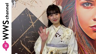 【関コレ2022 S./S】鶴嶋乃愛がスタジオアリスステージで艶やかな振袖衣装を披露！＜EXIA Presents KANSAI COLLECTION 2022 SPRING＆SUMMER＞