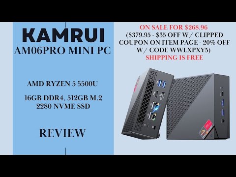 NiPoGi AM06PRO / KAMRUI AM06PRO - Review