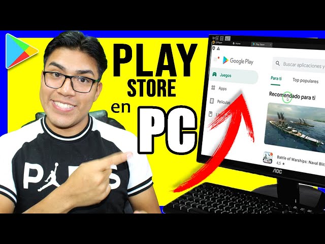 ✓ Como tener la PLAY STORE en tu PC