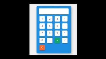 Simple Calculator Using #html #css #javascript