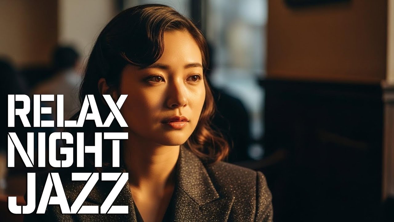 ソフトナイトサックスジャズ - 仕事・勉強のためのリラックスピアノジャズ - 温かみのあるジャズインストゥルメンタル
