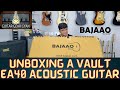 Unboxing a vault by bajaao ea40 solid wood top acoustic guitar bundle