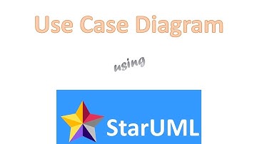 Use Case Diagram using StarUML