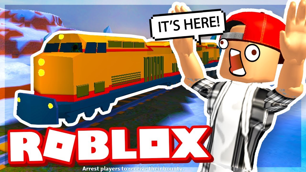 FIRST TRAIN ROBBERY ON JAILBREAK! - ROBLOX - YouTube - 