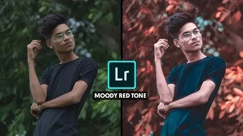 How to Edit Moody Red - Lightroom Mobile Tutorial