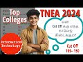 Tnea 2024  top colleges for btech information technology in tamilnadu  information technology