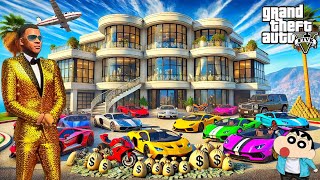 FRANKLIN & SHINCHANBECOME MILLIONAIRE IN GTA V ! Babulal GTA