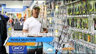 Rigs and tackle for catching barramundi in northern Australia