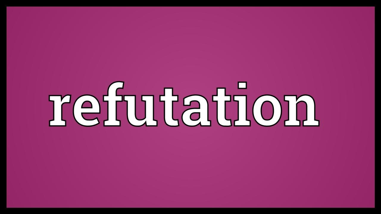 Refutation definition