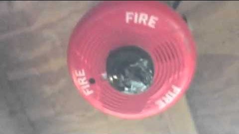 Fire alarm system test 2