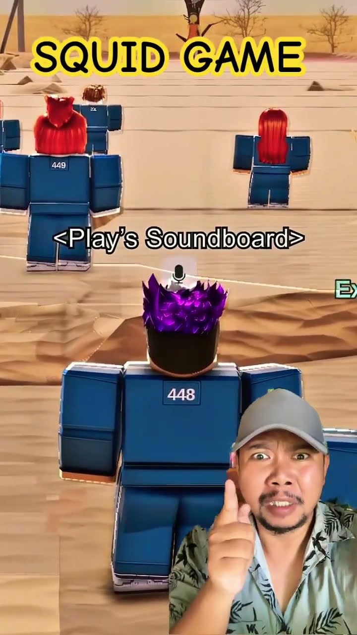RED LIGHT GREEN LIGHT SQUID GAME!!!?? #roblox #squidgame #robloxedit #gaming #funny #komedi