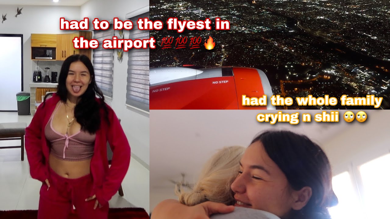 impulsively flying across the country to surprise my family