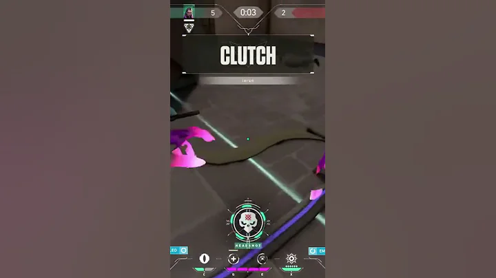 Reyna 1 v 4 clutch || #valorant #shorts