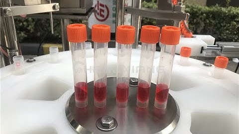 CX-GFT 10ml test tube filling machine,filling capping labeling machine for test tube