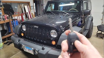 2007 - 2018 Jeep Wrangler FLRSCH5 Flashlogic Remote Start Installation 3 x Lock On Factory Remote