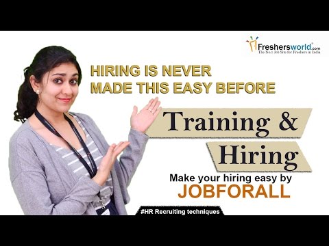 How to hire and provide training to an Employee? II HR Recruiting Tips