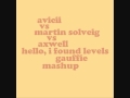 AVICII vs MARTIN SOLVEIG vs AXWELL - Hello, I Found Levels (Gauffie mashup)