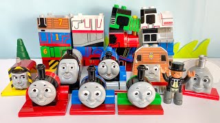 Thomas & Friends Block Emble Percy Gordon James Cranky Salty Toby Sir Topham