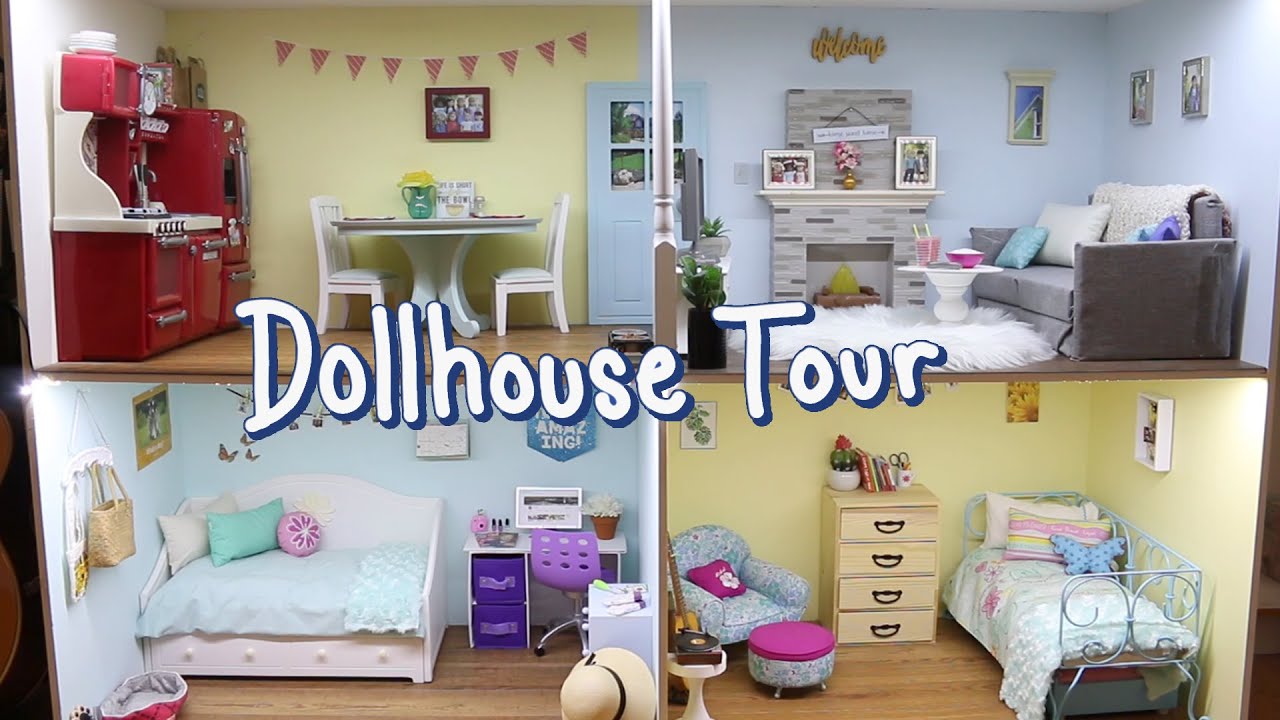 american girl dollhouse tour