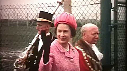 The Queen at Mather and Platts in the 1960s