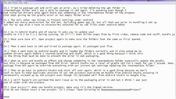 How To Bundle UE4 Project With Android Studio Update