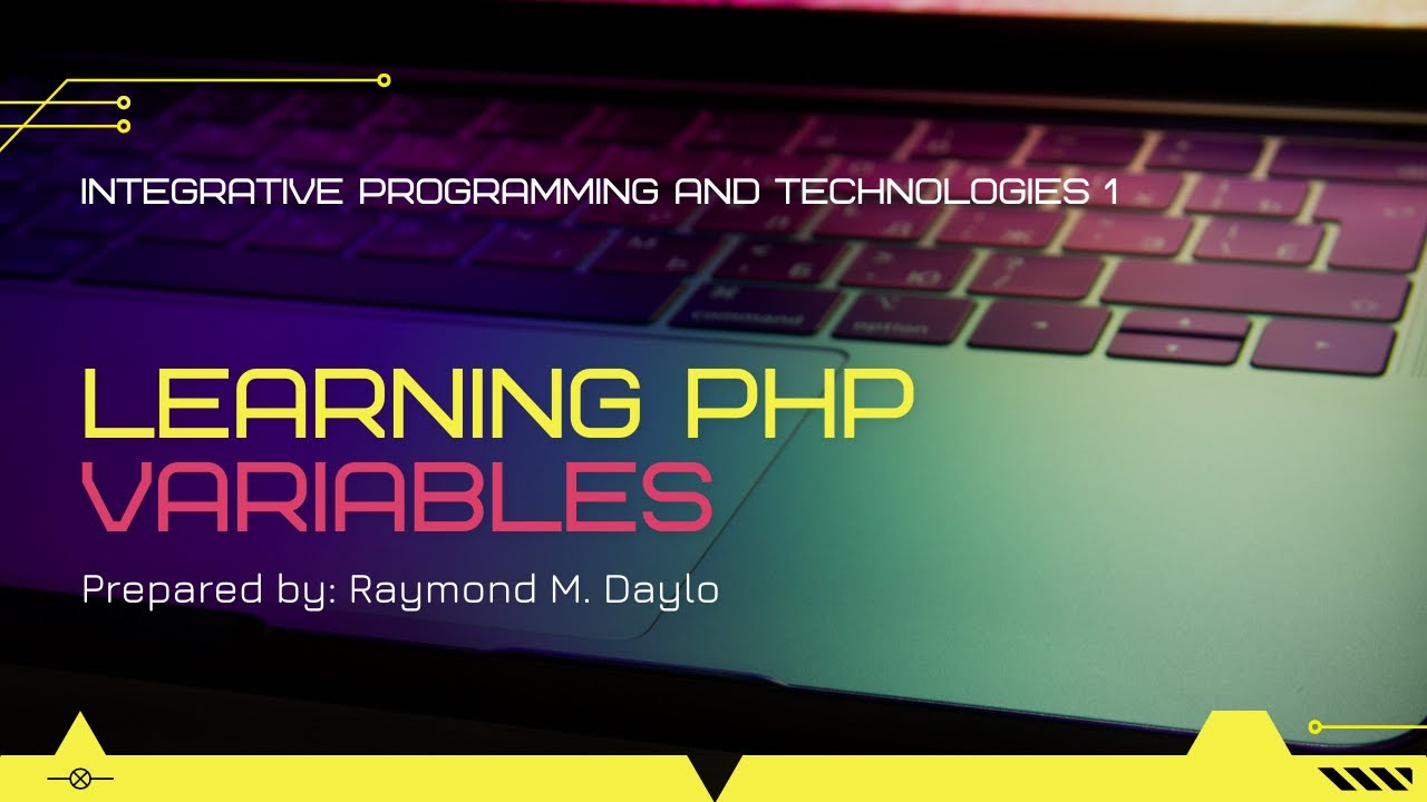 Variables | Integrative Programming and Technologies 1 (PHP) - YouTube