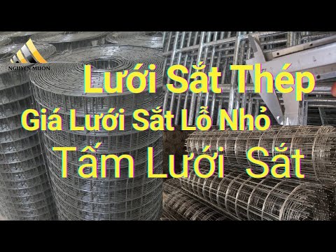 Video ???? Lưới Sắt Thép - Tấm Lưới Sắt - Giá Lưới Sắt Lỗ Nhỏ... - youtube