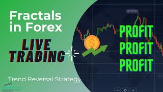 Forex Profit Strategy | Live Account Trading using Fractals | IqOptions OlympTrade Binomo [In Hindi]