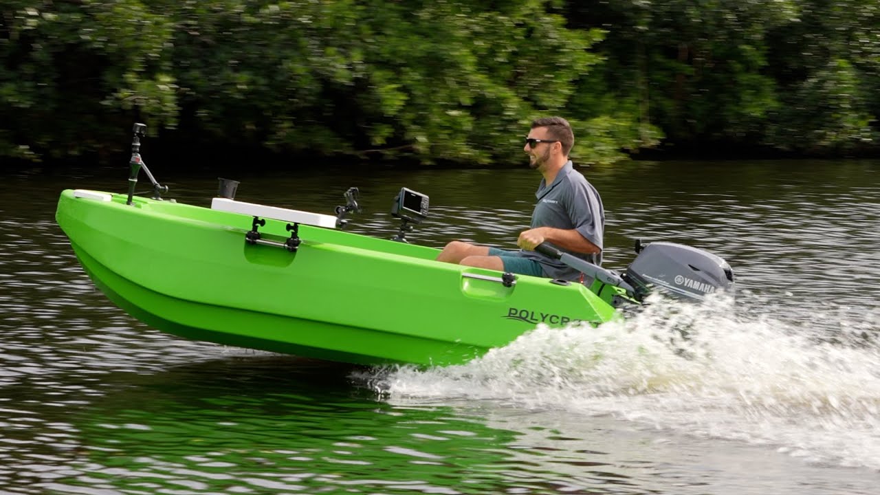 Ultra Affordable light weight plastic Boat Polycraft 300 Tuffy  (walkthrough) 