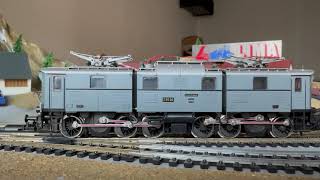 ROCO H0 locomotiva elettrica E91 20 DRG su plastico originale LIMA 13/04/2024