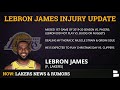 Lakers Injury News On LeBron James & Anthony Davis + Trade Rumors On Andre Iguodala & Jae Crowder