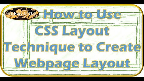 Microsoft Expression Web4 Learning Lesson15-How to Use CSS Layout Technique to Create Webpage Layout
