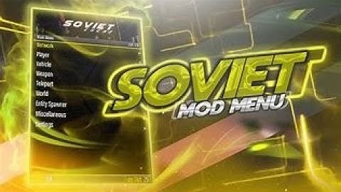Soviet mod menu Showcase