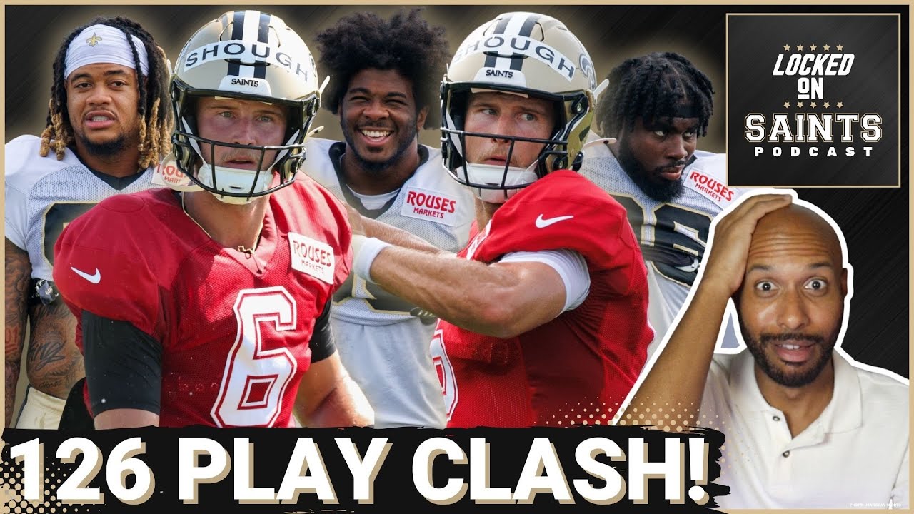 BATTLE: New Orleans Saints’ 126-PLAY Practice Showcase Tyler Shough’s BEST Day, Defensive Rebound