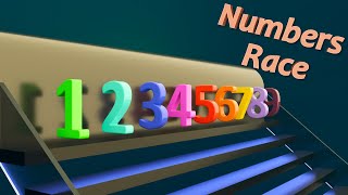 Numbers Race - Softbody Simulation