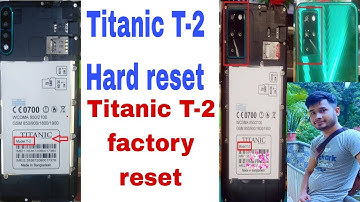 TiTanic T2 Pattern unlock remove/TiTanic T2 hard Reset/TiTanic T2 Google account remove(Ep.77)-1080p