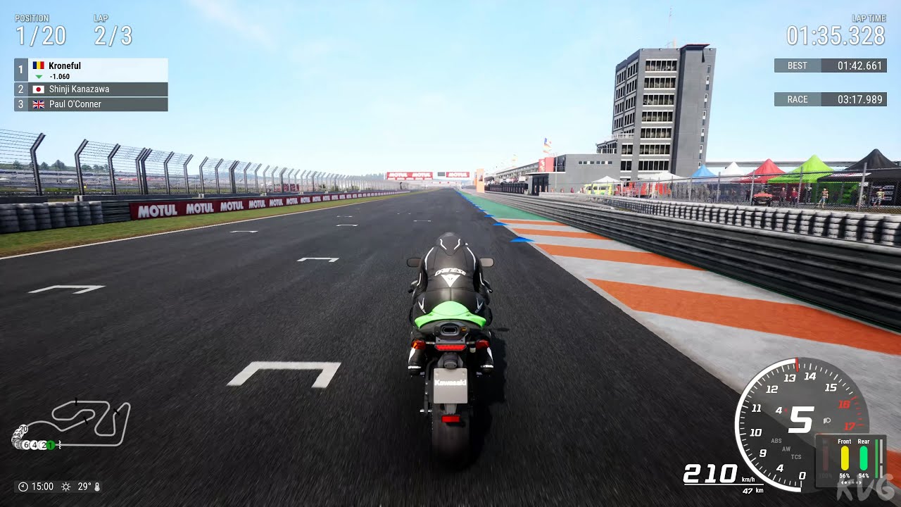 RIDE 4 - Valencia Ricardo Tormo (GP Circuit) - Gameplay (PS5 UHD) [4K60FPS]