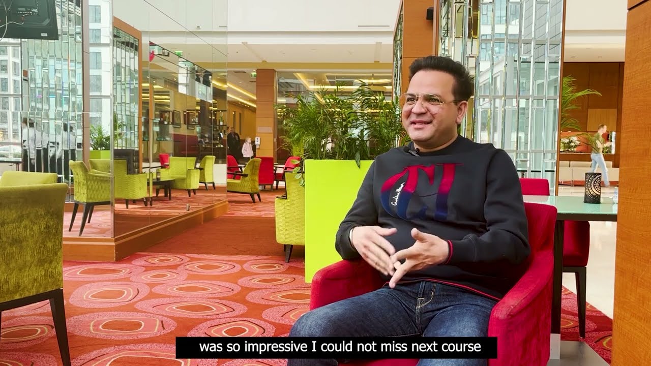 Dr. Palma's Courses: the experience of Sachin Sachdev