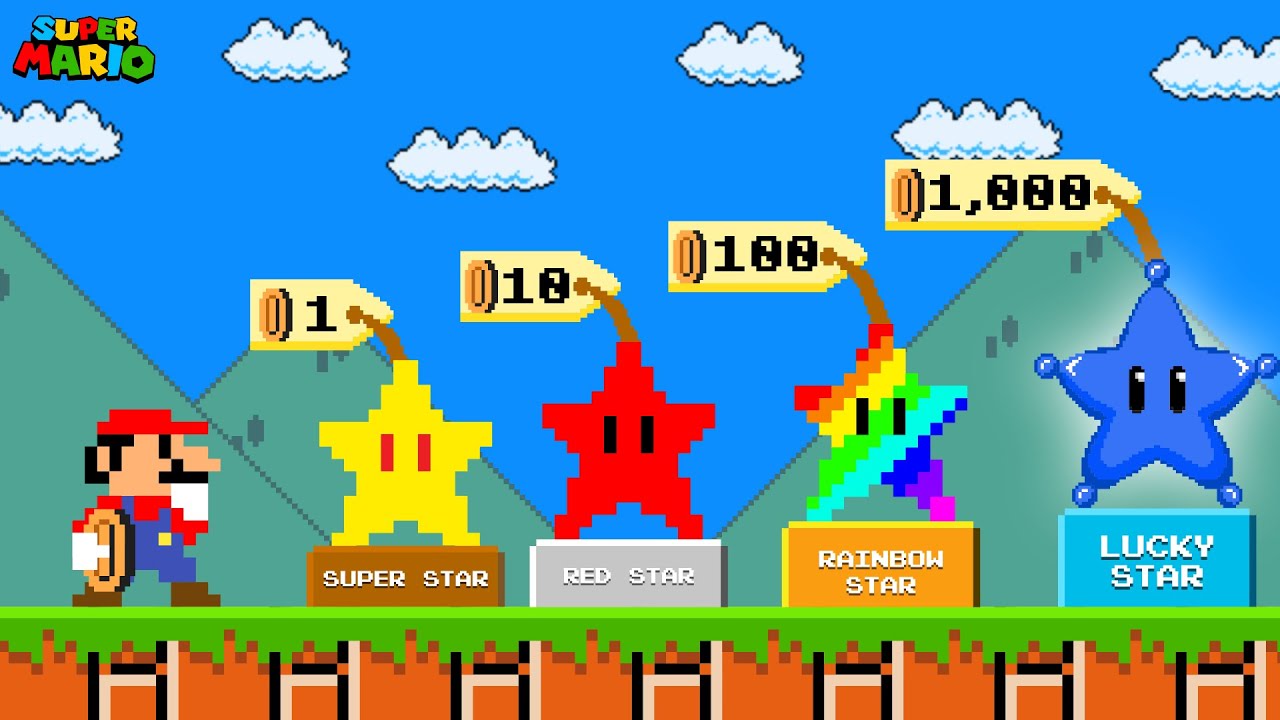 Mario Can Buy Every Star in Super Mario Bros.?
