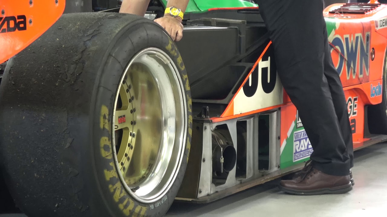【音量注意！！】MAZDA 787B エンジン暖機　終了時には拍手が沸き起こるほどの音色♪#ル・マン #Le Mans