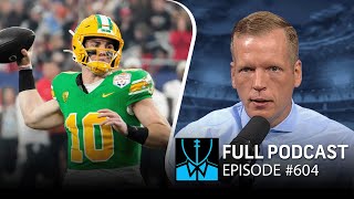 Oregon QB Bo Nix 1on1 interview | Chris Simms Unbuttoned (FULL INTERVIEW, Ep. 604) | NFL on NBC