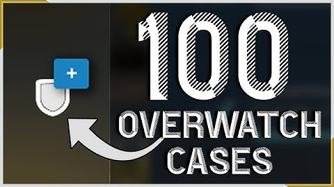 I did 100 Overwatch Cases in CS:GO