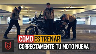 Cómo estrenar correctamente tu moto nueva